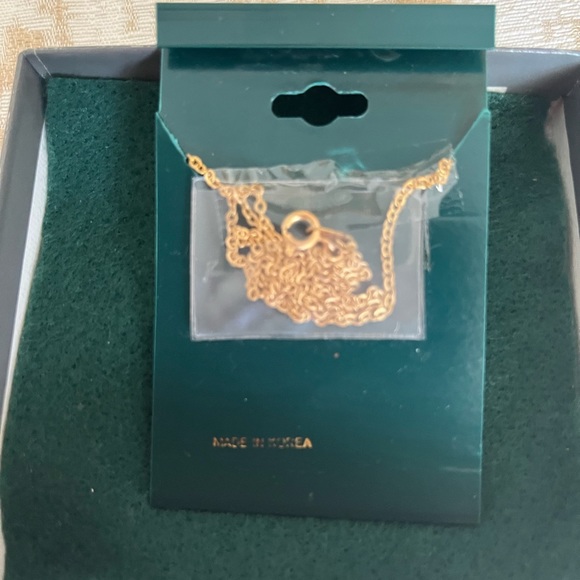 Vintage Bellissima 18k Goldplate Shell w Pearl Necklace Original packaging - Picture 5 of 5